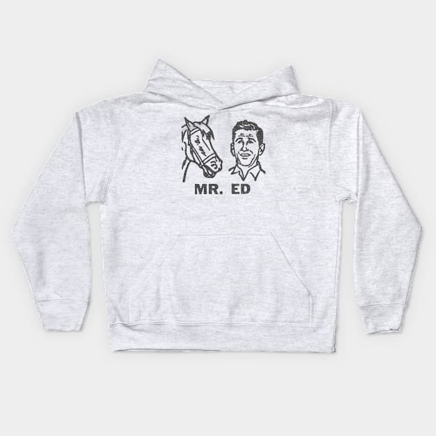 Mister Ed Kids Hoodie by CultOfRomance